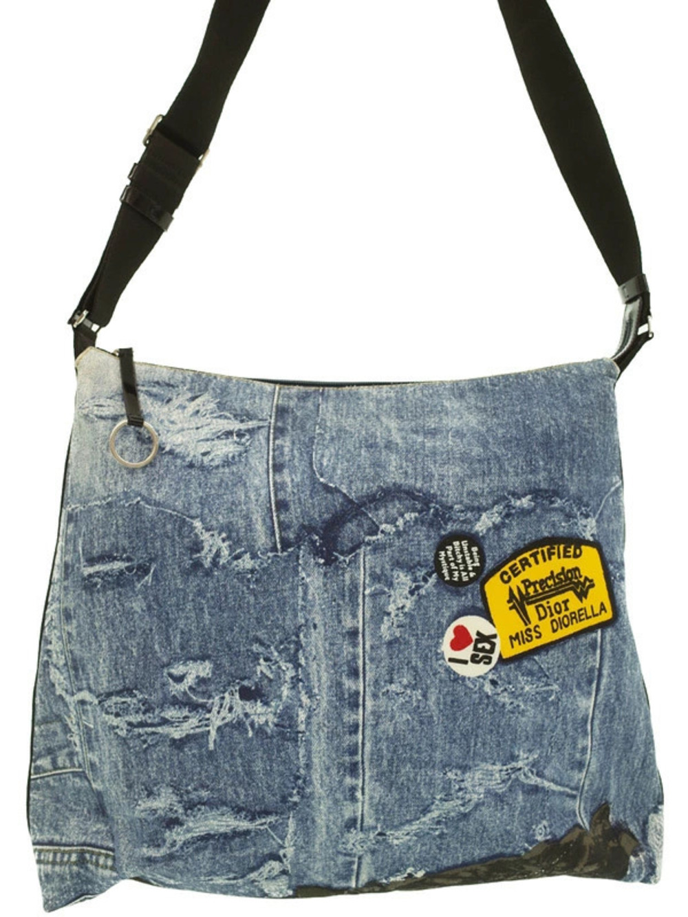 Christian Dior Denim Shoulder Bag